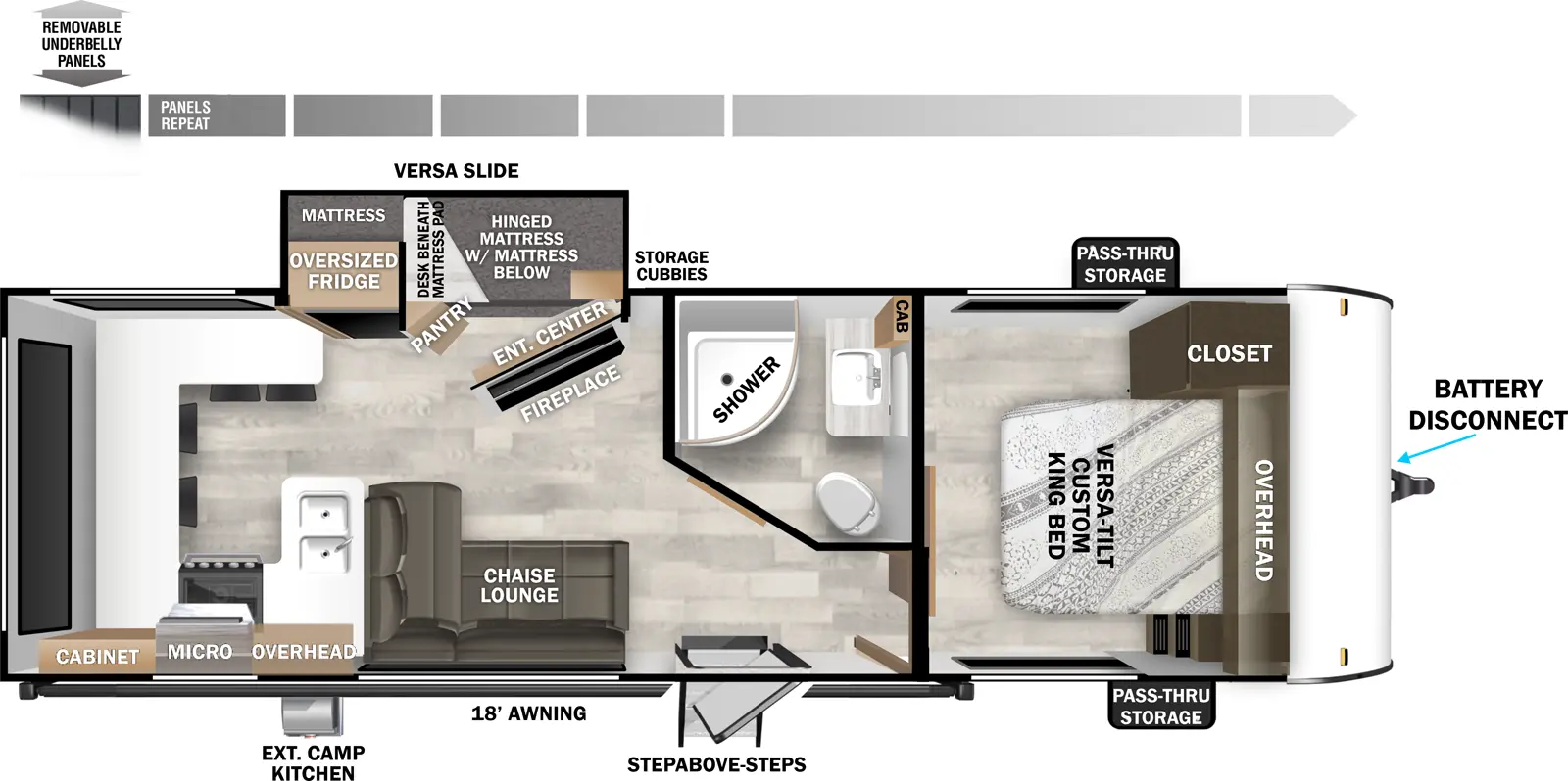 Cruise Lite 24VIEW Floorplan